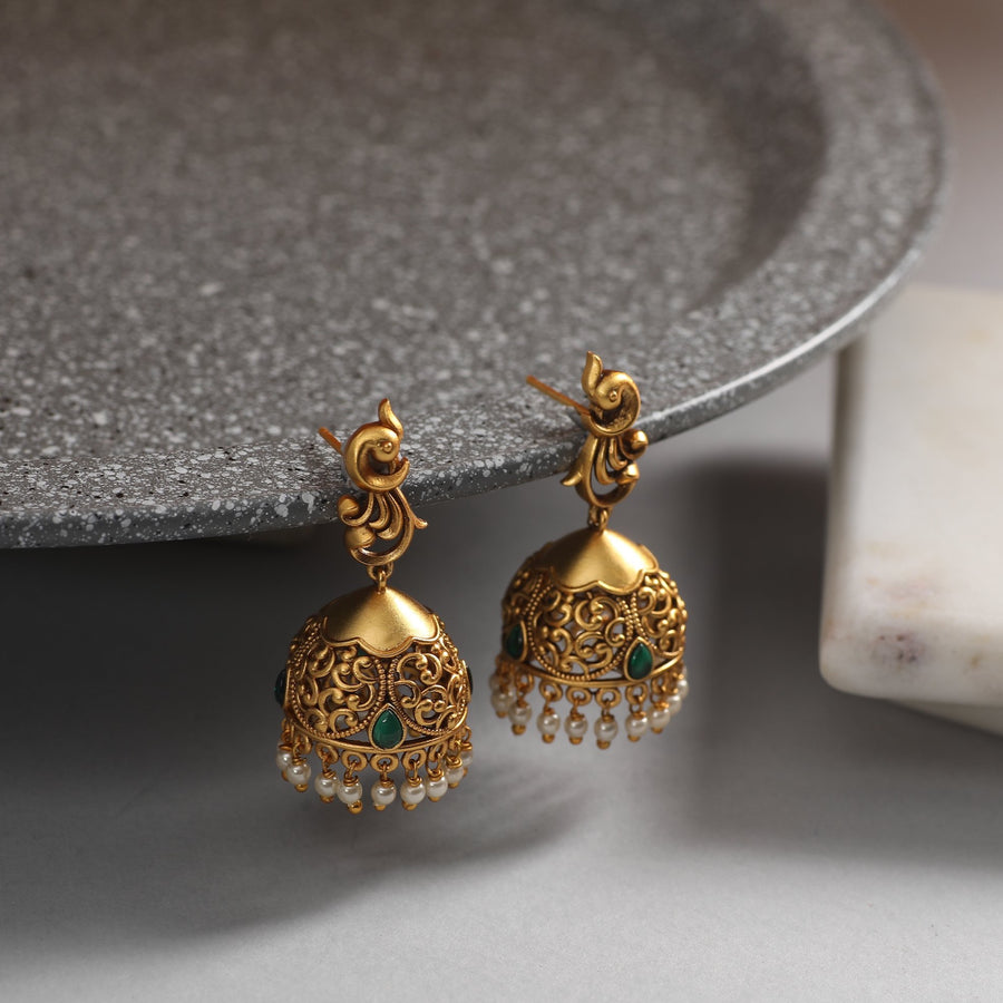 10 Classic Jhumka Earring Designs for all Occasions