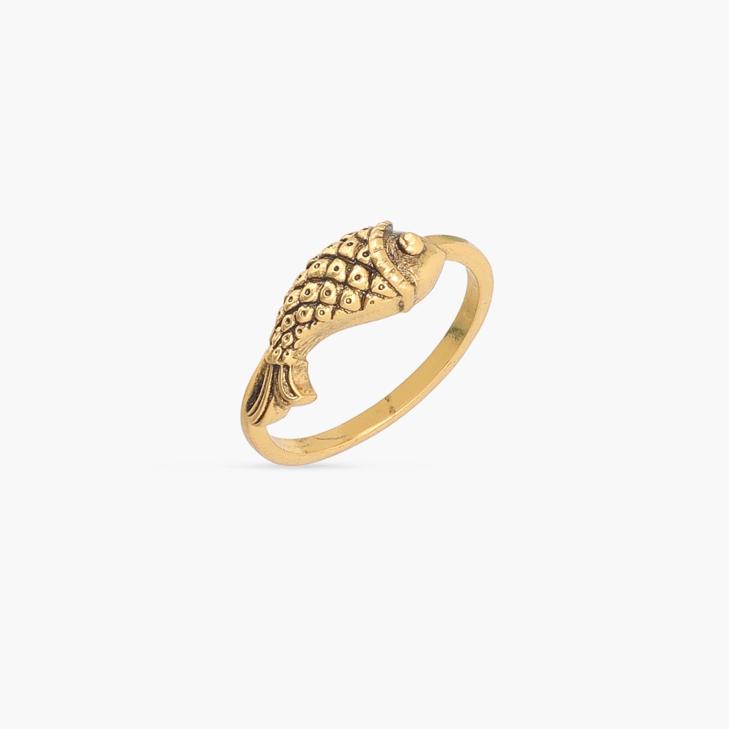 Buy Delightful Diamond and Yellow Gold Finger Ring Online | ORRA