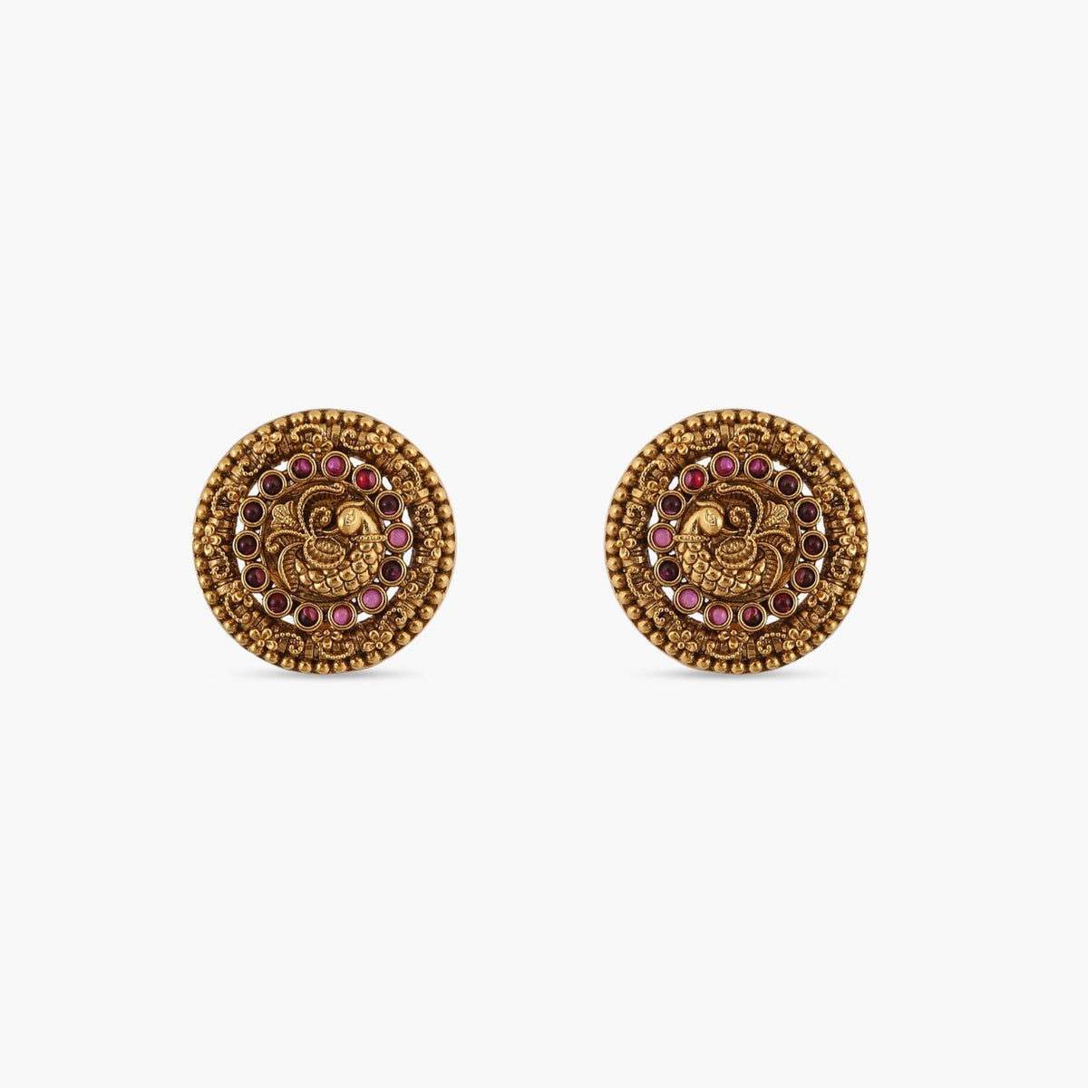 Neelakshi Antique Stud Earrings