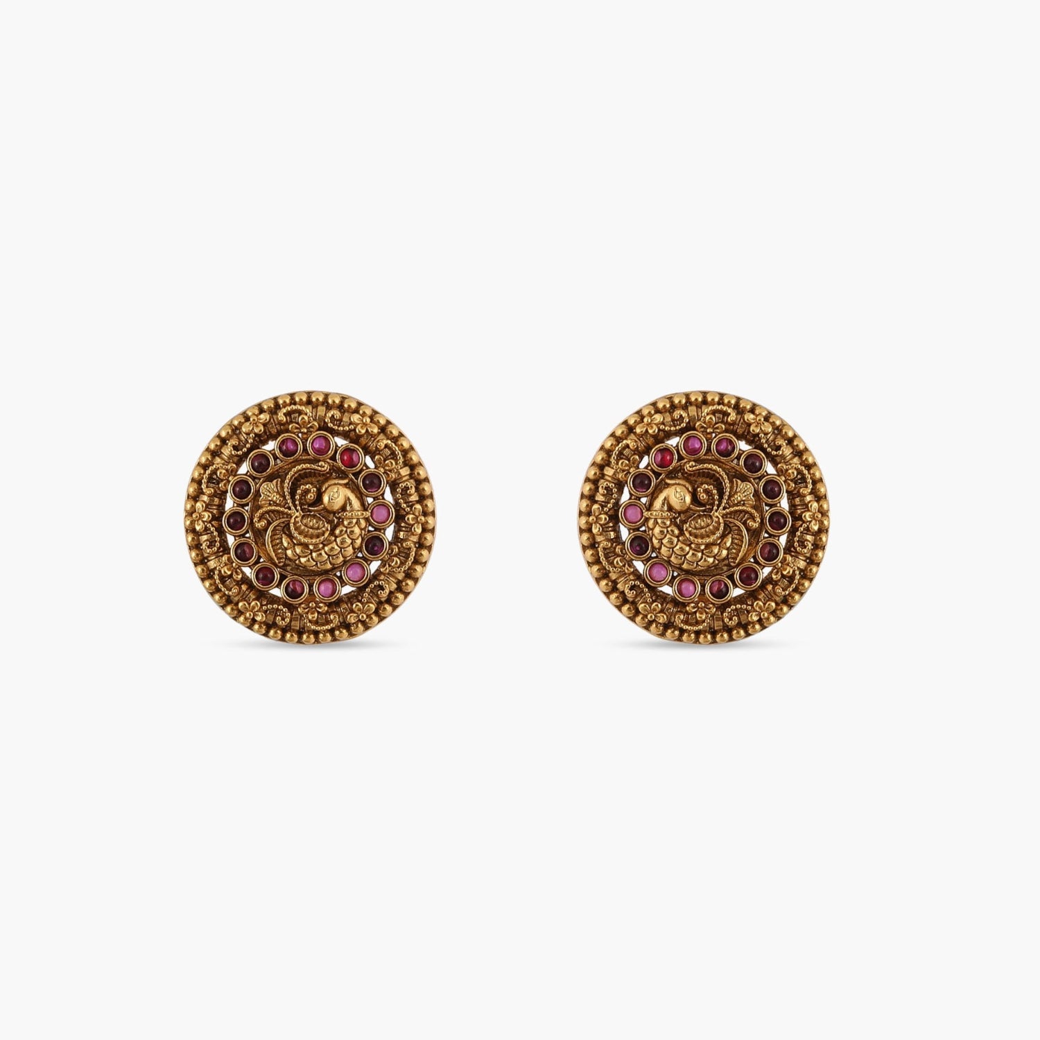 Neelakshi Antique Stud Earrings