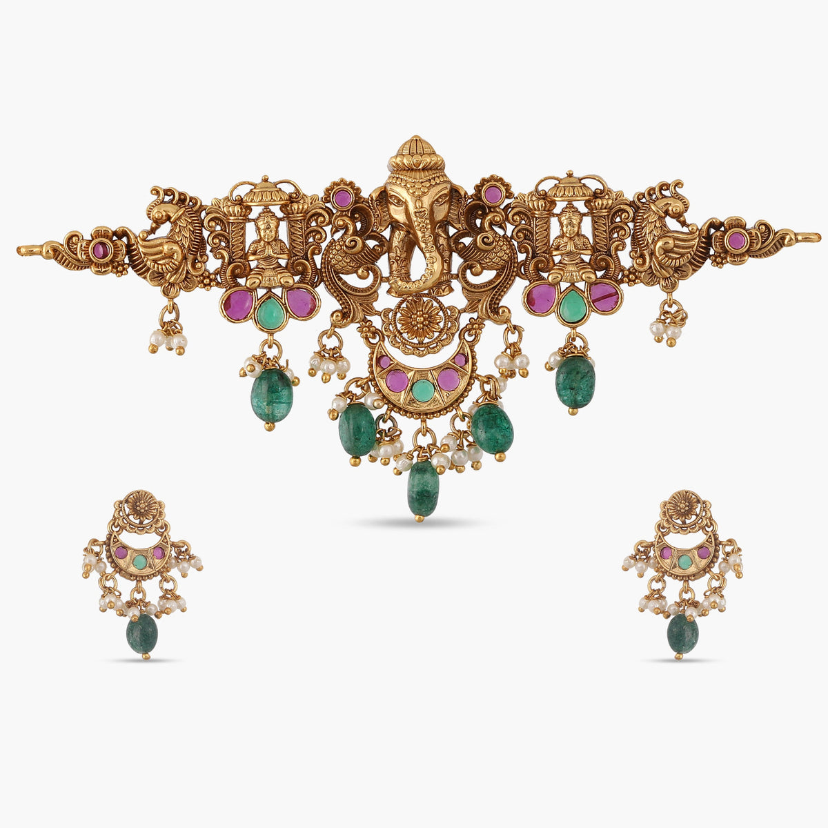 Chandra Antique Choker Set