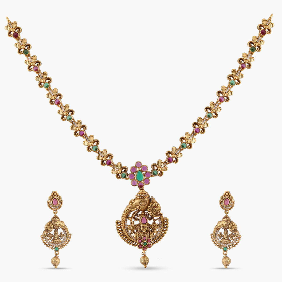 Anvika Antique Necklace Set