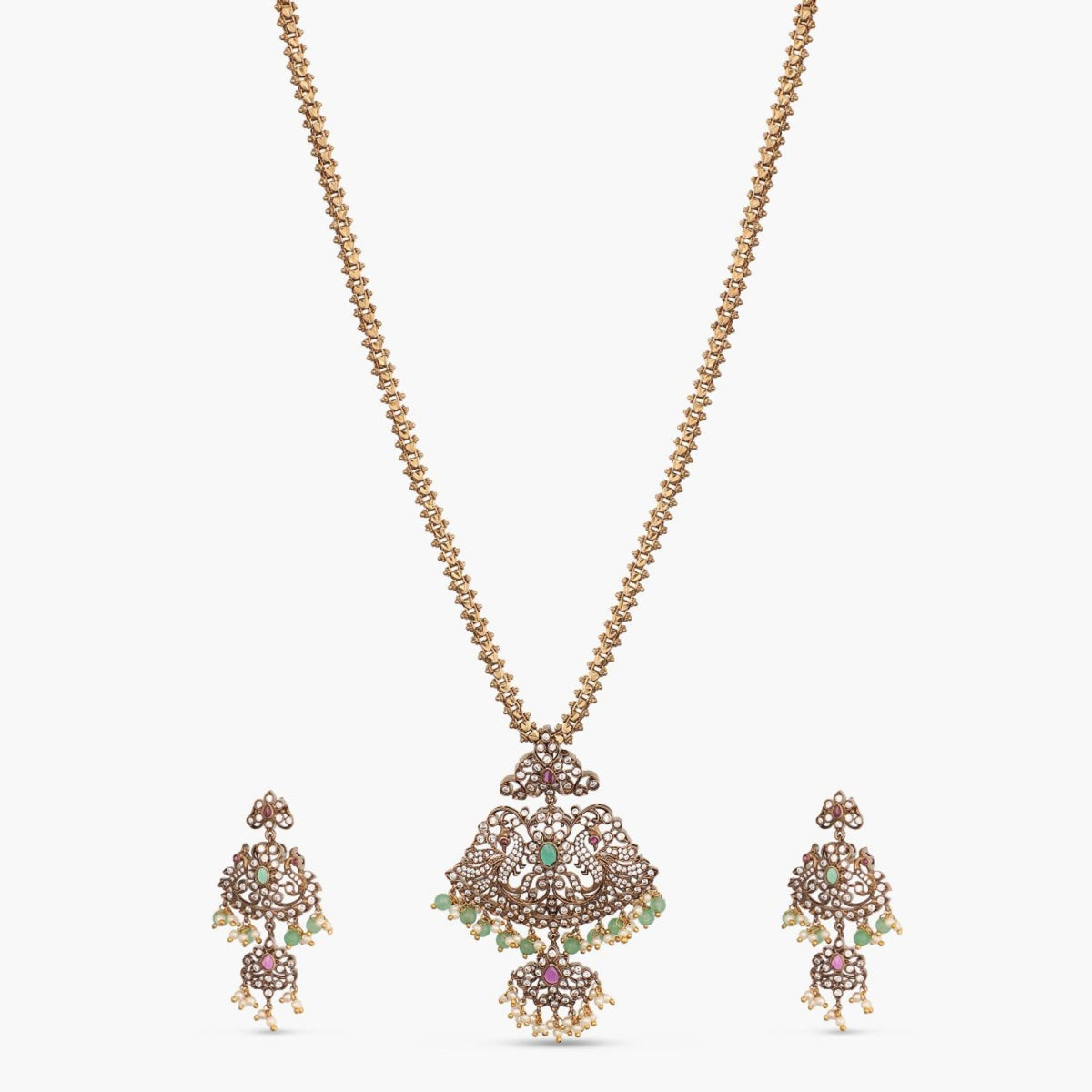 Bernice Nakshatra CZ Pendant Set