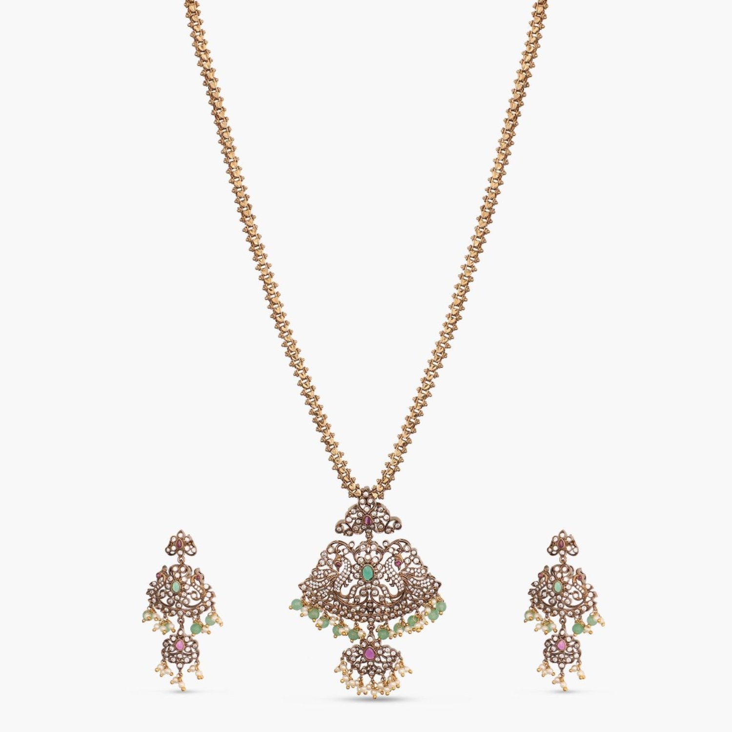 Bernice Nakshatra CZ Pendant Set