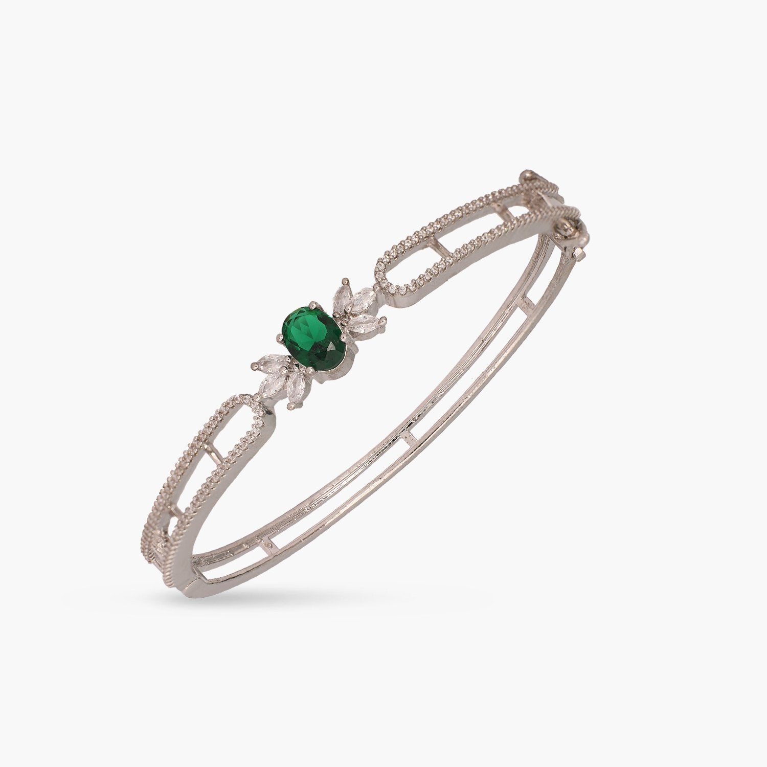 Astra Nakshatra CZ Green Bracelet