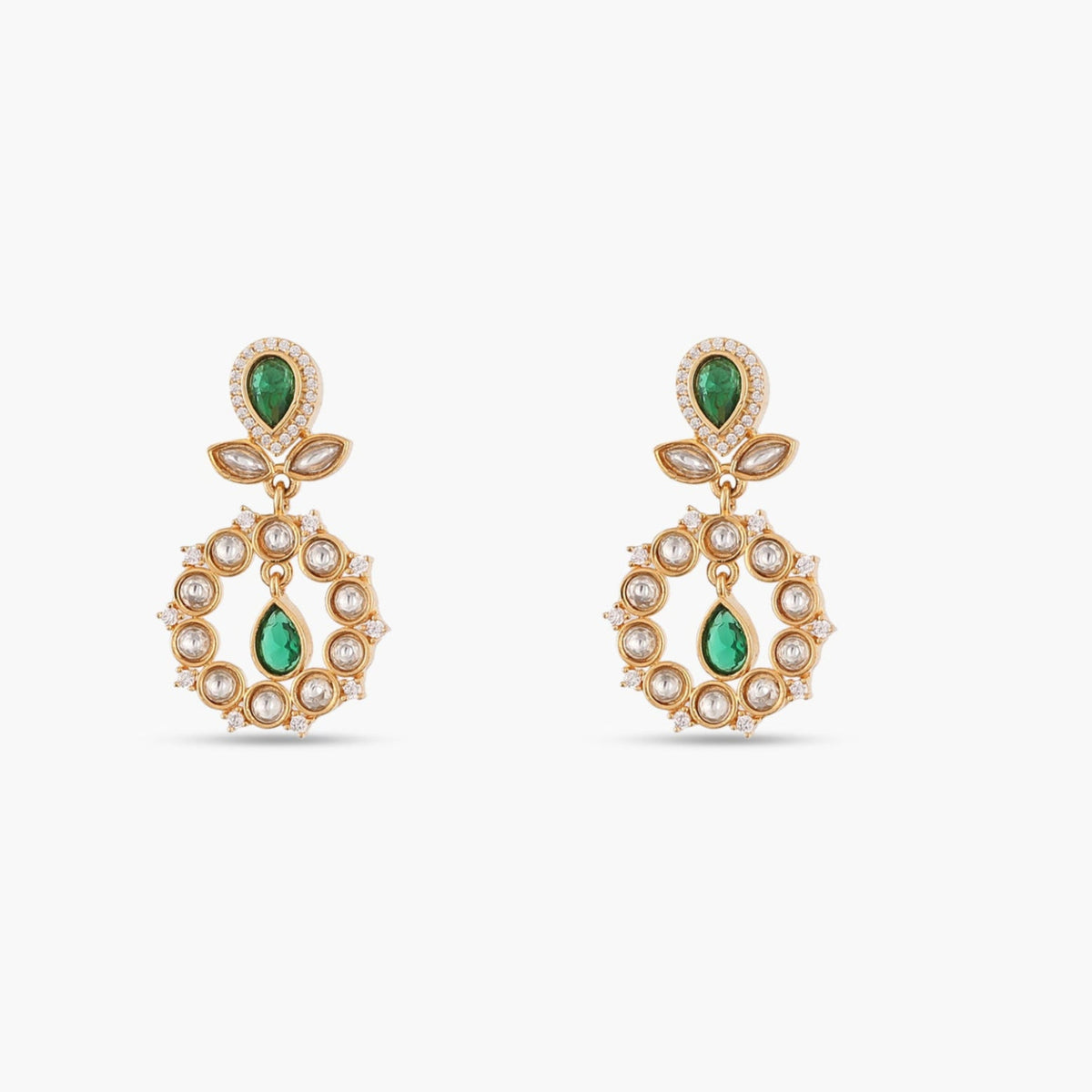 Lush Kundan Earrings