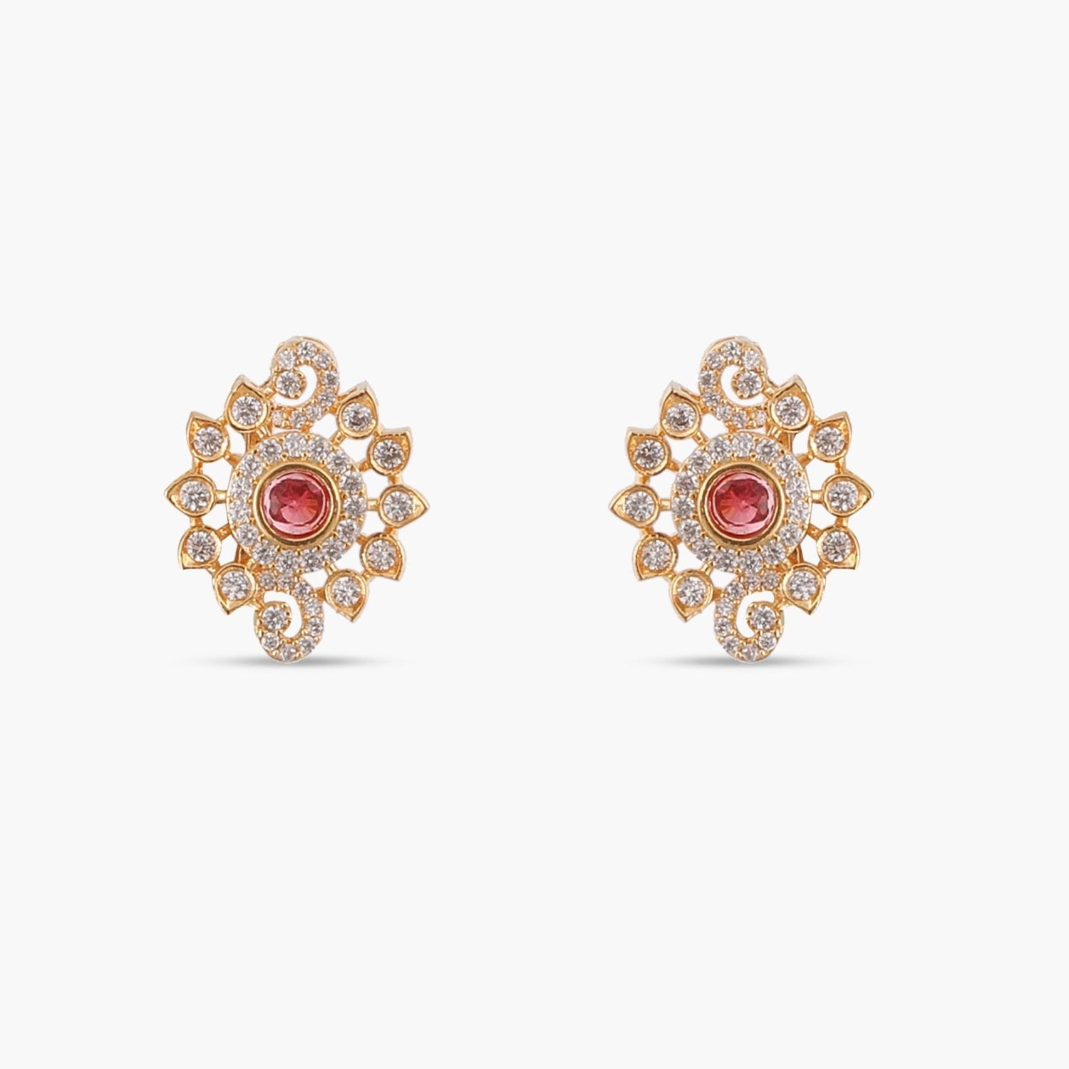  Prisha Nakshatra CZ Stud Earrings