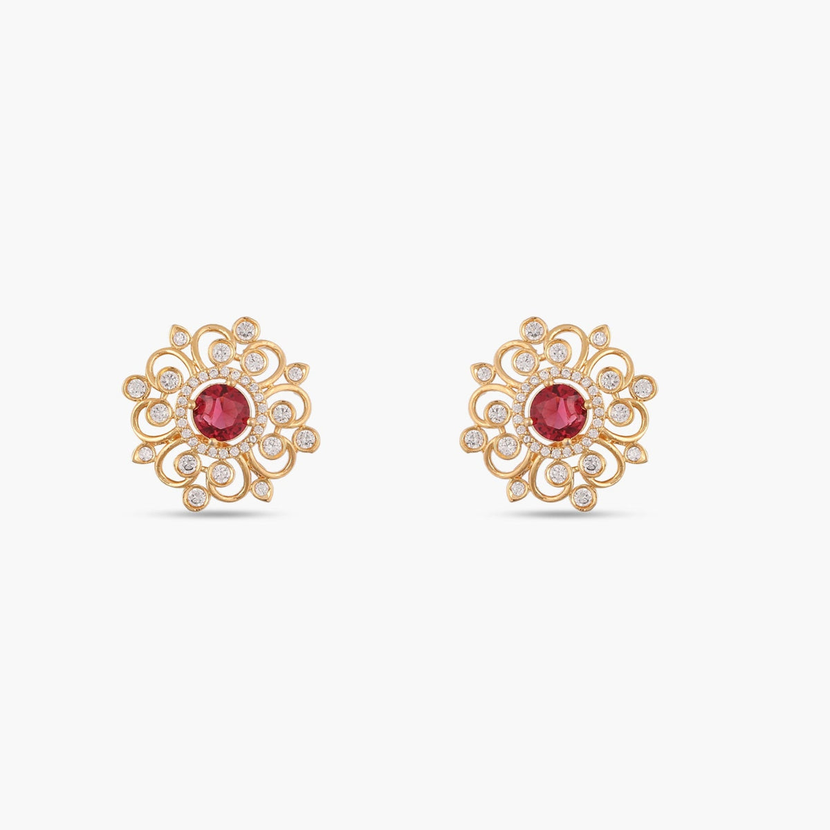 Kavisha Nakshatra CZ Stud Earrings 