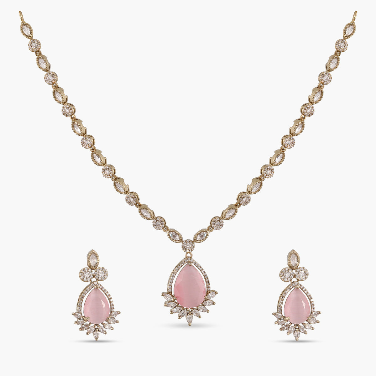 Polki Brilliance Necklace Set