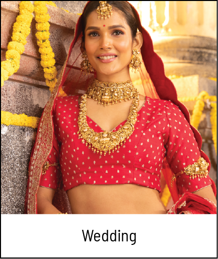 Fabulous Red Wedding Lehenga Choli Set For Bride – FOURMATCHING