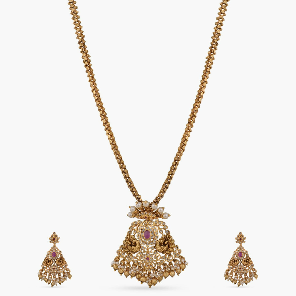 Buy Indian Antique Pendant Sets Online at Tarinika | Shop Now