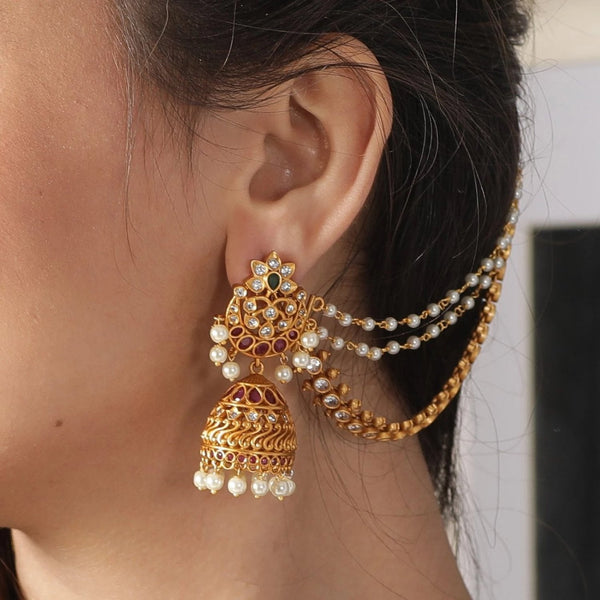 Buy Juhi Antique Ear Chain | Tarinika