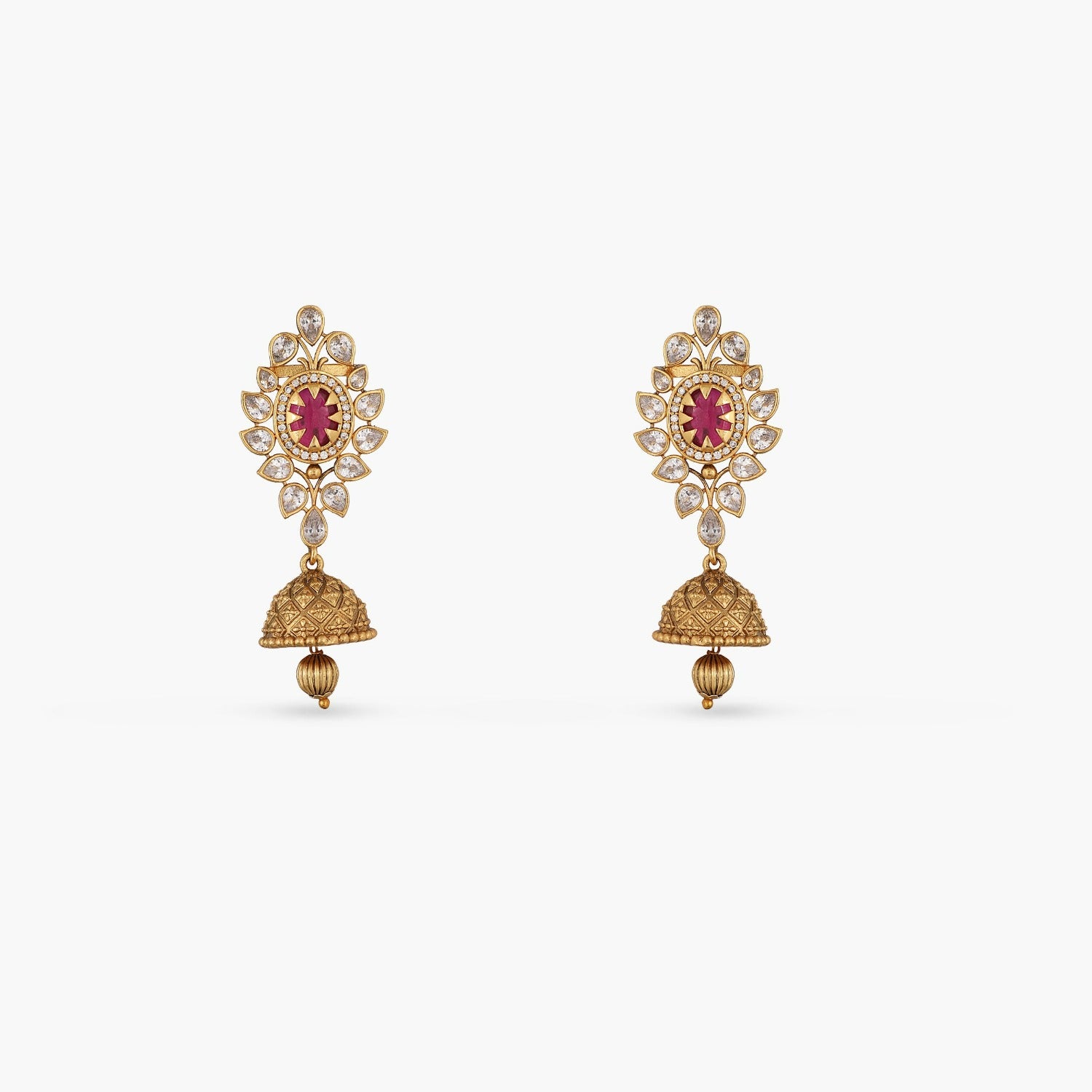 Buy online Traditional 1gm Gold Plated Earring from fashion jewellery for  Women by Vighnaharta for ₹199 at 80% off | 2024 Limeroad.com