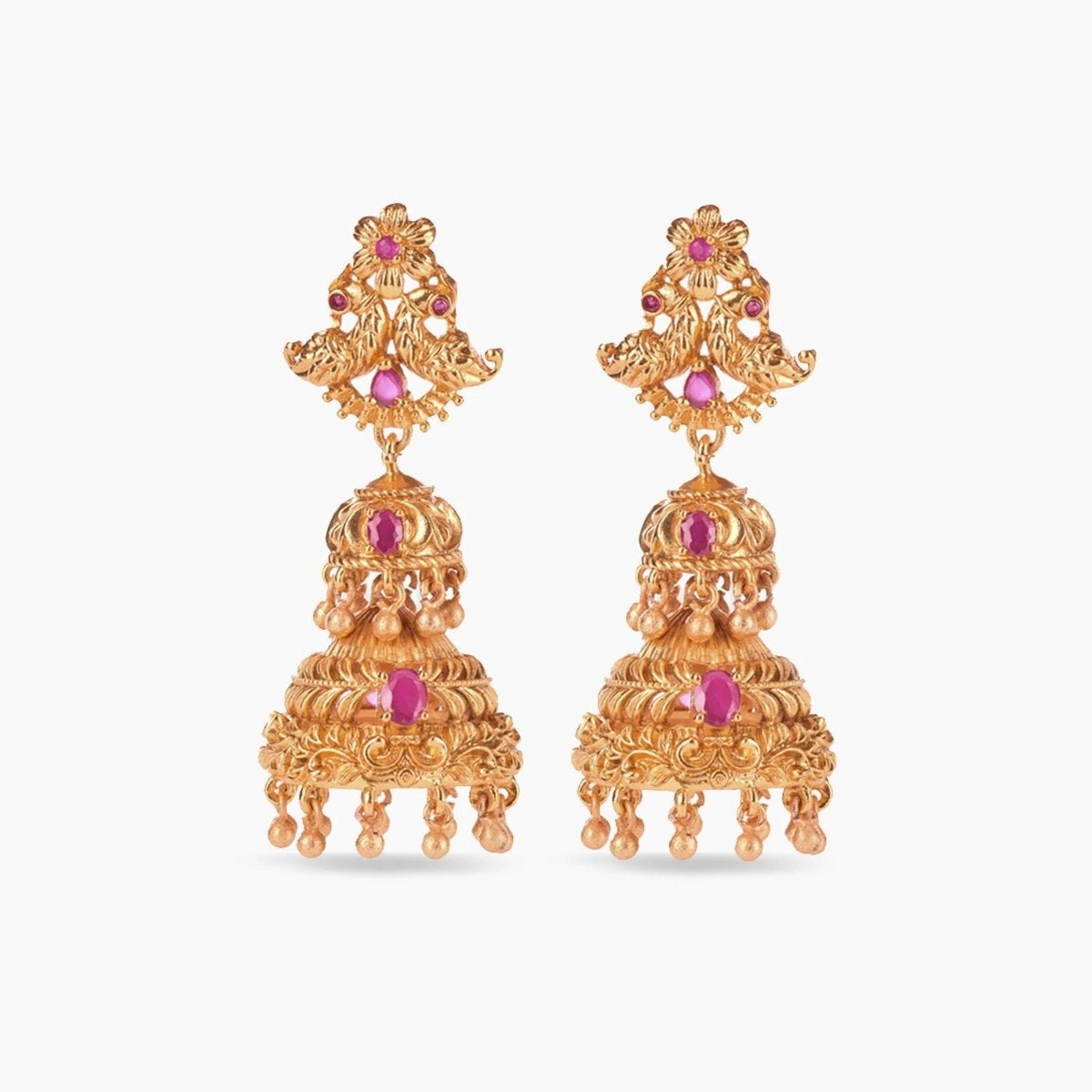 Osaze Antique Jhumka Earrings