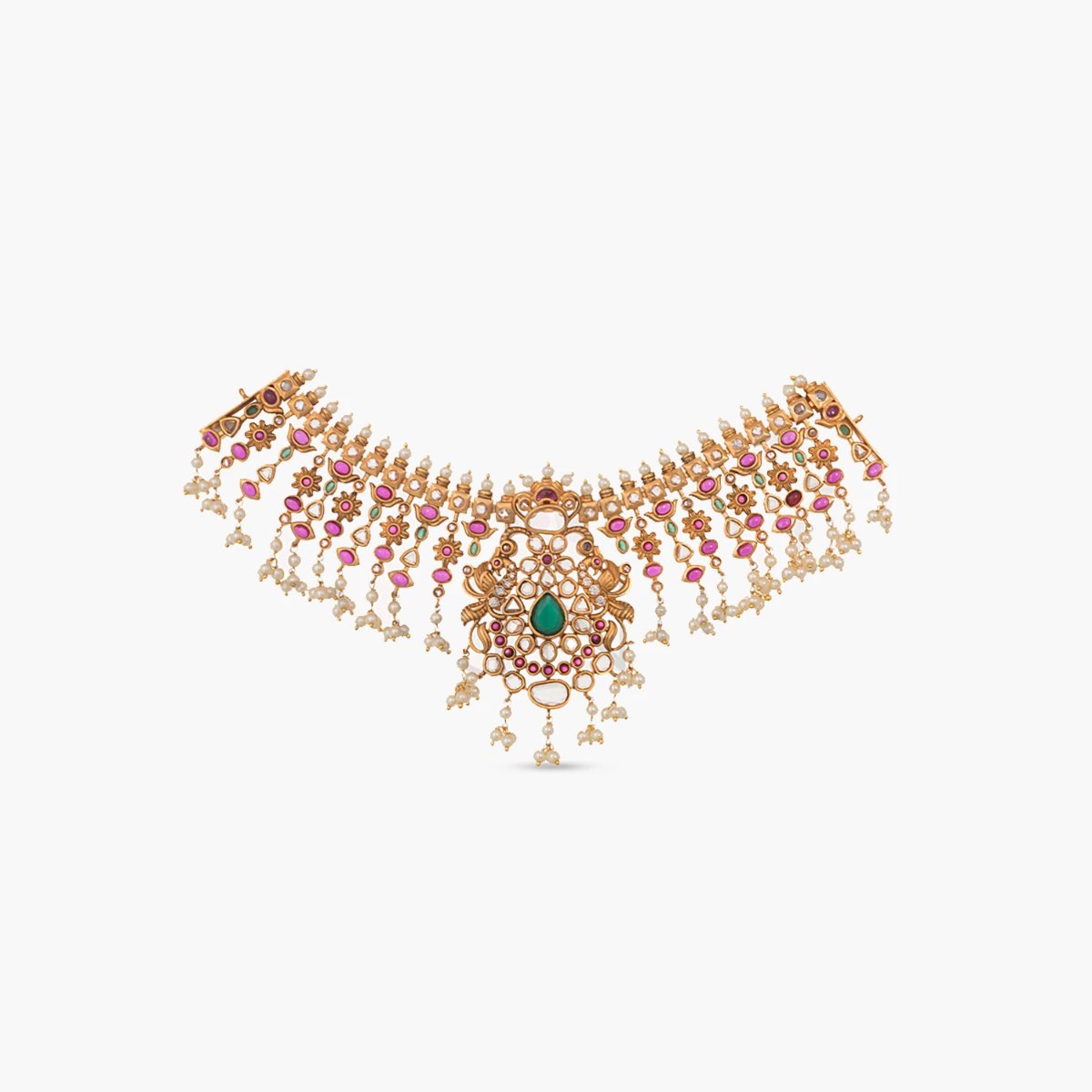 Palak Antique Choker Set