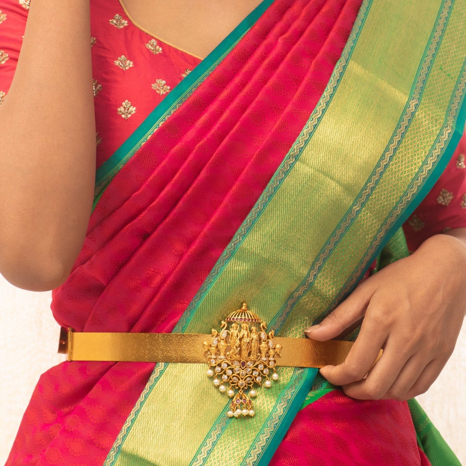 Adult Ethnic Antique gold finish waist belt/ festive/ casual/ wedding/  party wear/ Saree jewelry/ hip belt/ vaddanam