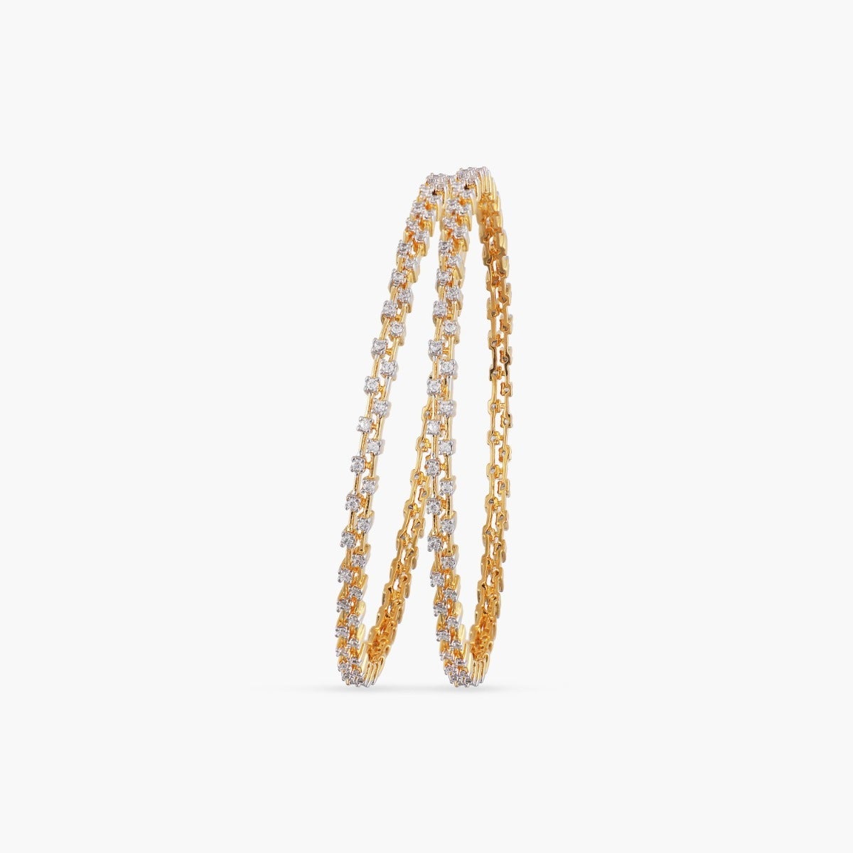 Buy Dewdrop Diamond Bracelet in 14KT yellow Gold Online | ORRA