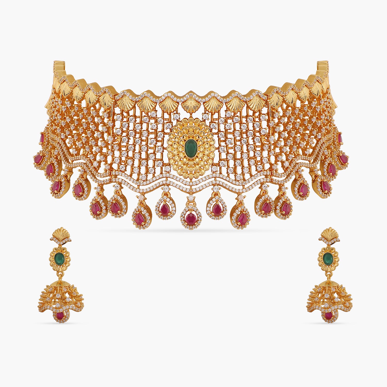 Siddhi Antique Choker Set