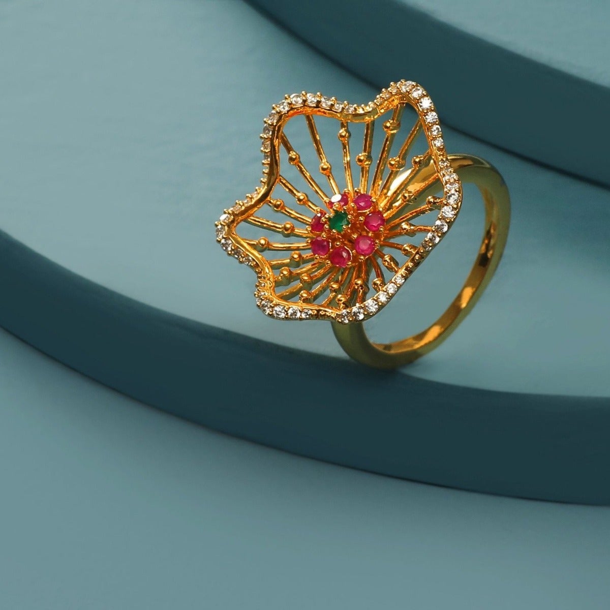 Kery Nakshatra CZ Ring