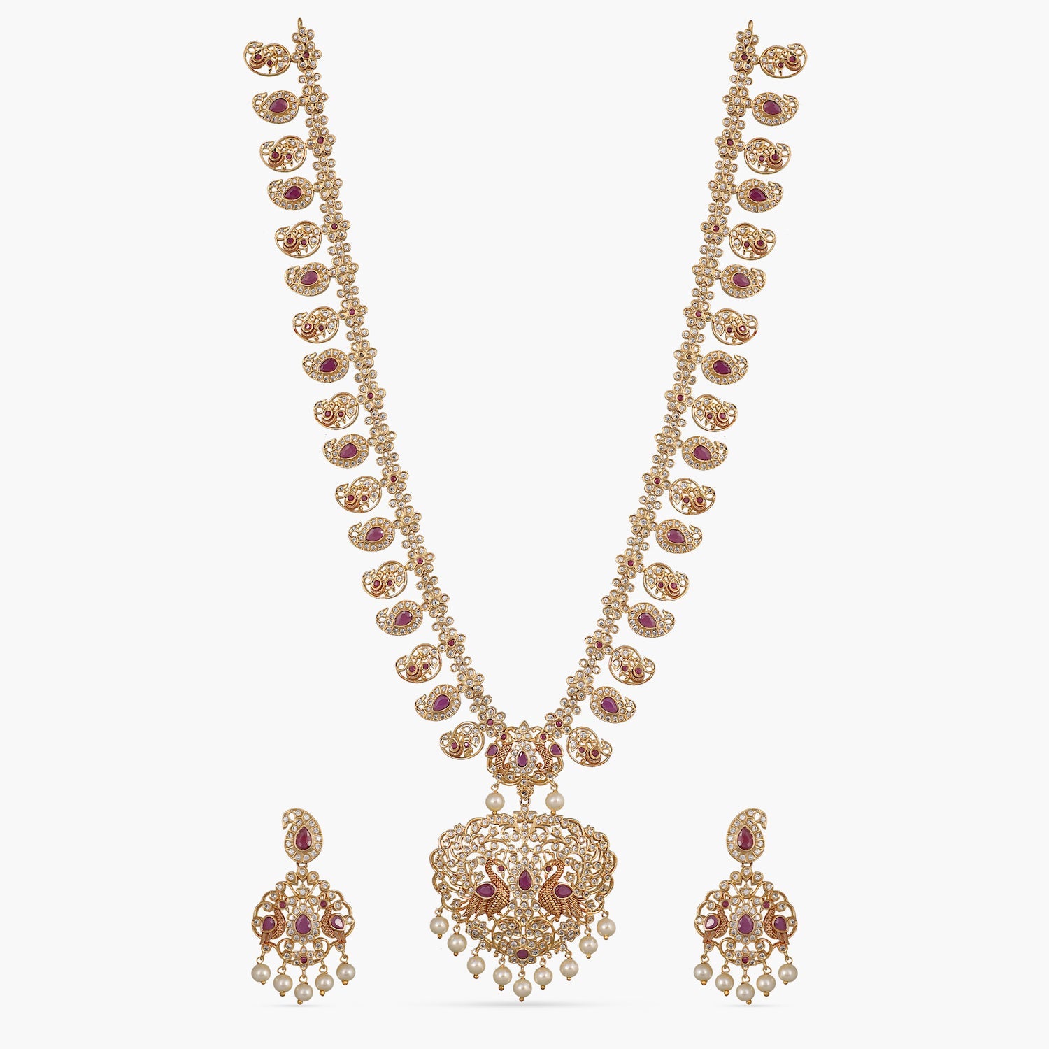 Long Necklace Sets Shopping, Buy Indian Long Necklace Sets Online Page 2 -  T…
