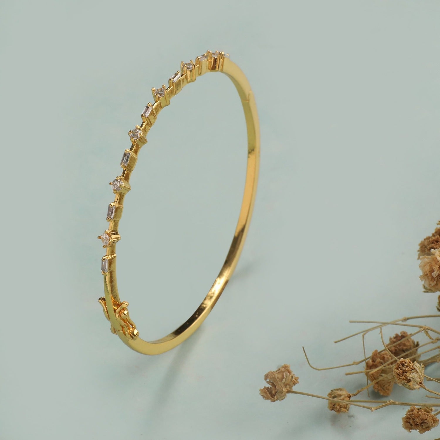 Buy Gold-Toned Bracelets & Bangles for Women by Jewels galaxy Online |  Ajio.com