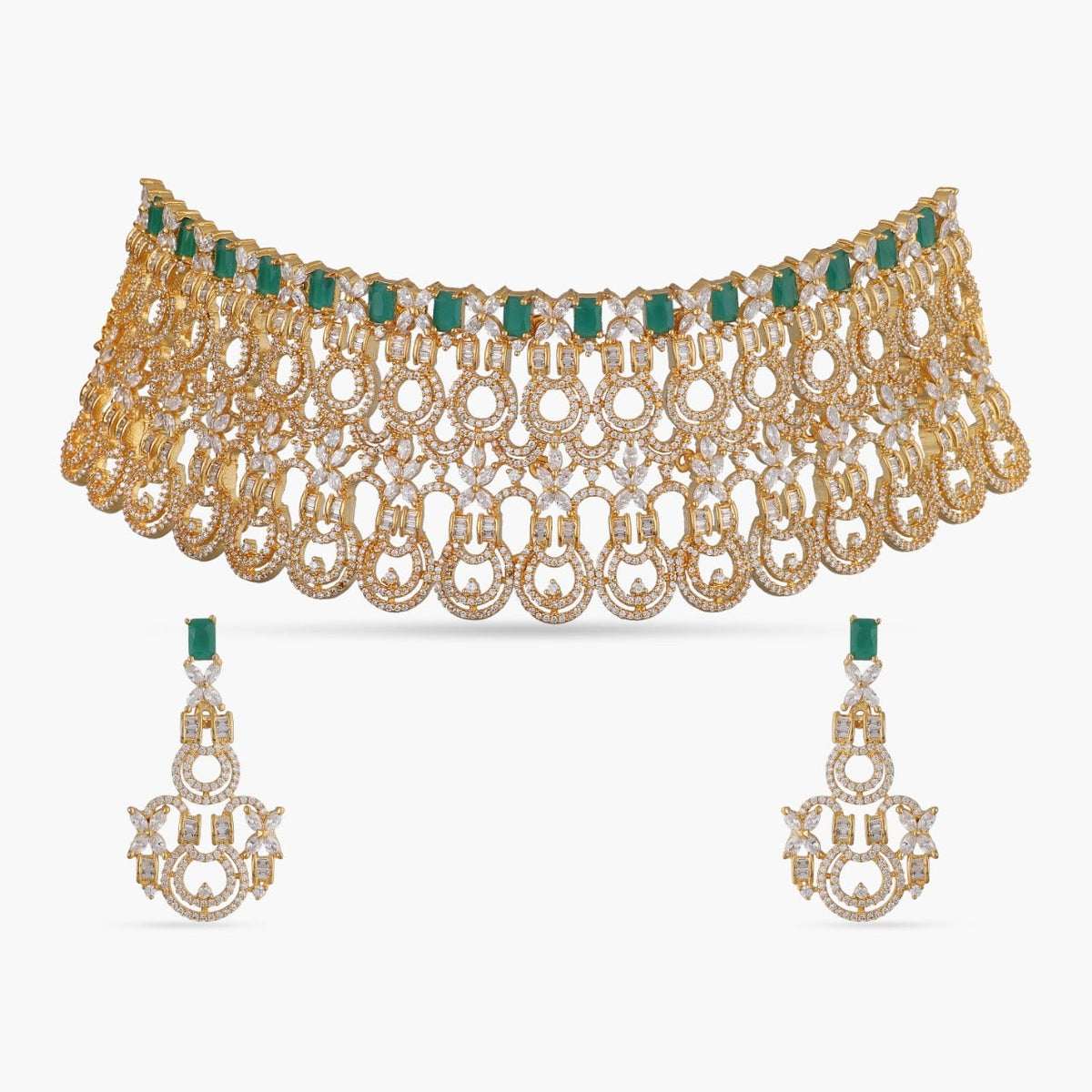 Nahara Nakshatra CZ Choker Set